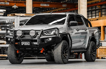 Piak Elite Side Rails for Isuzu D-Max July 2020 - October 2023 - Brixton 4x4 - Buy Online Now!